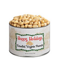 Unsalted Gourmet Virginia Peanuts 18 oz. Holiday Tin